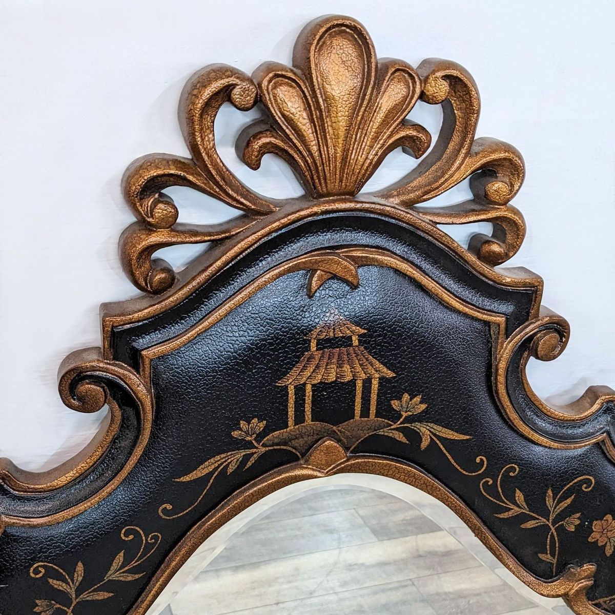 Ethan Allen Chinoiserie Wall Mirror | Ethan Allen - $105 | Kashew
