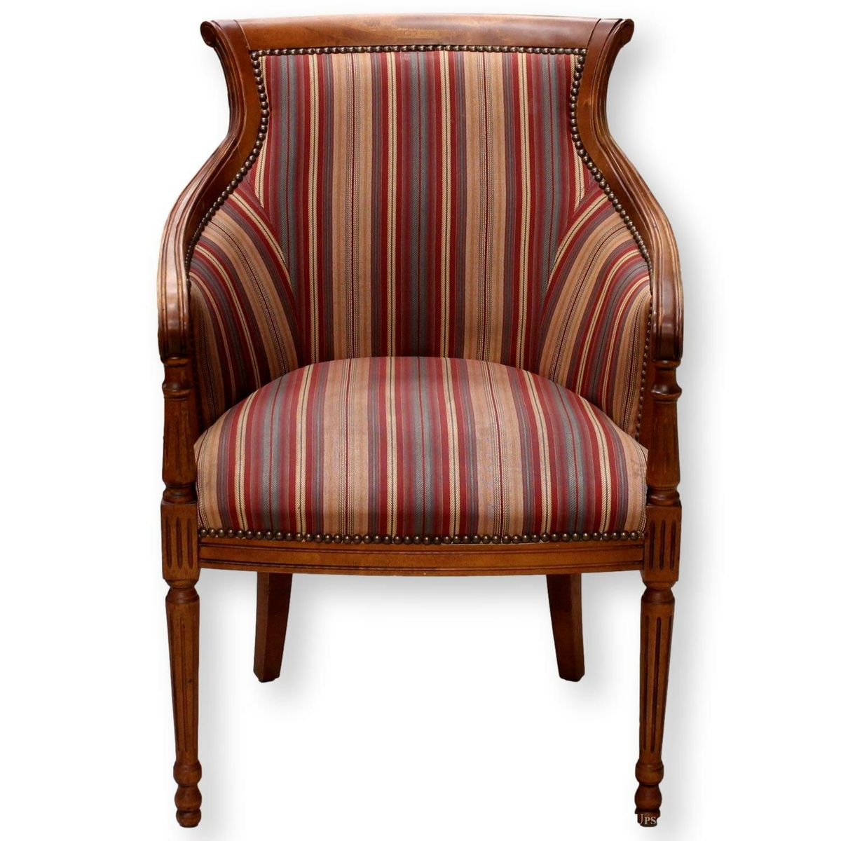 Fairfield Striped Accent Chair - Thumbnail 2