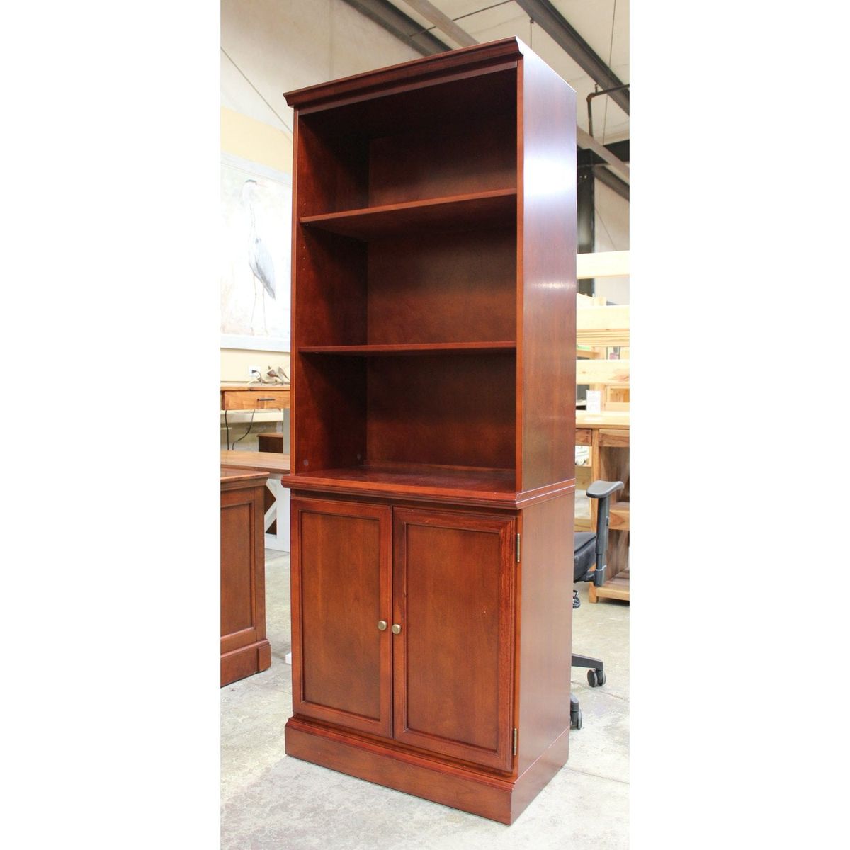 Bombay Co. Bookshelf w/Cabinet - Thumbnail 3