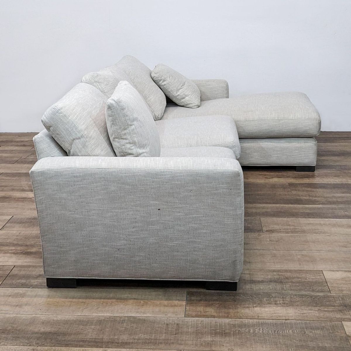 Room and Board Metro Sectional With Chaise - Thumbnail 4