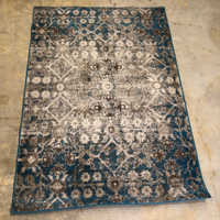 3X5 Red Teal & Beige Rug - Kashew