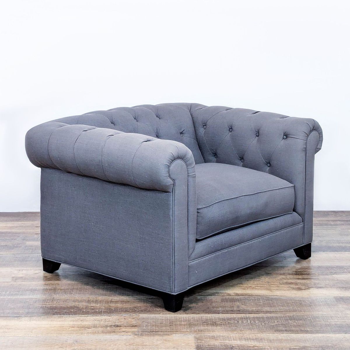 Patterson Tufted Oversized Chair by Living Spaces Kashew