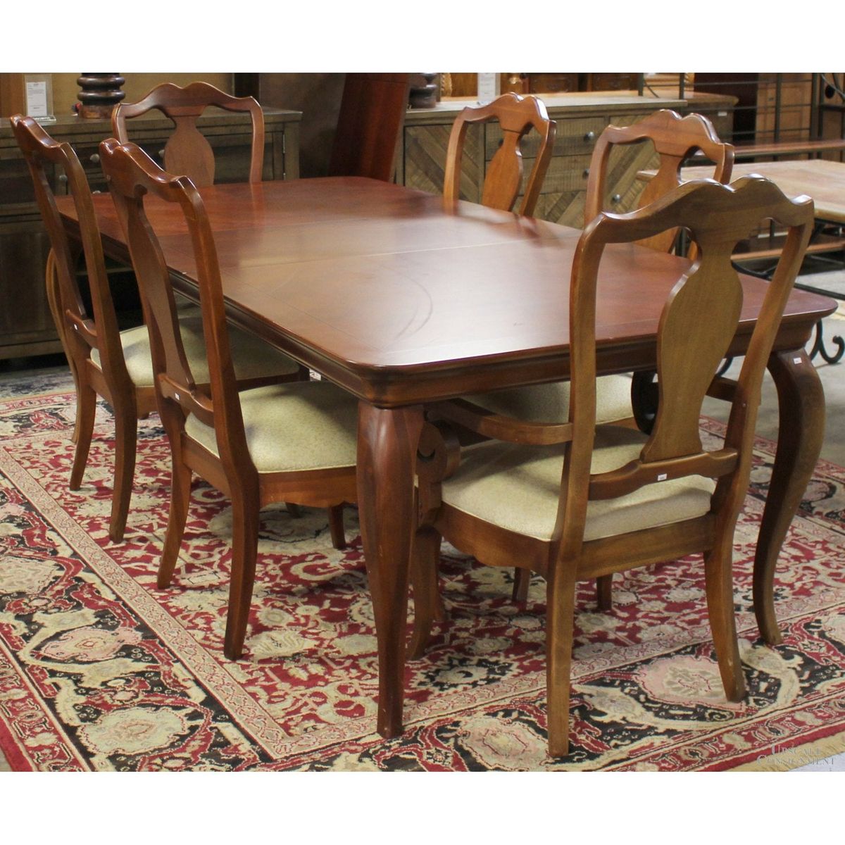 Thomasville Dining Table w/6 Chairs - Thumbnail 2