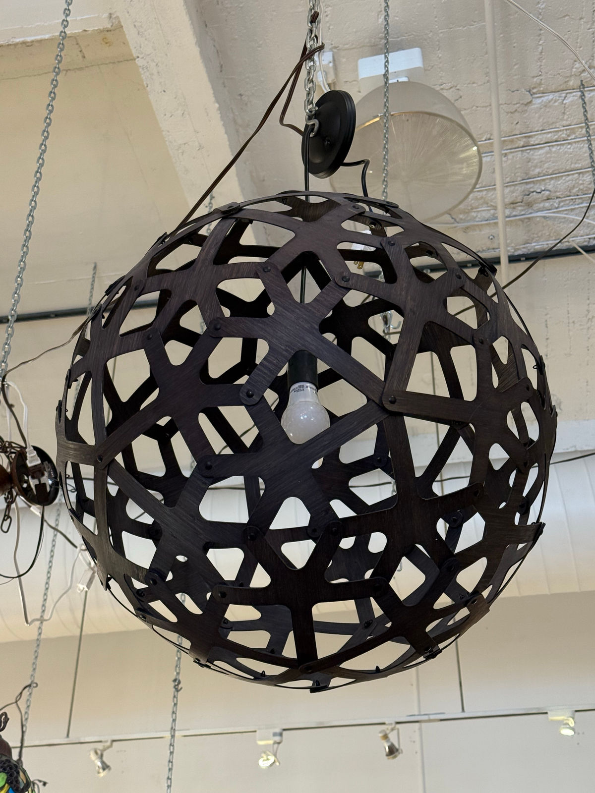 David Trubridge Lighting Coral Pendant Light in Black - $699 | Kashew |  Kashew, image size:1200x1600