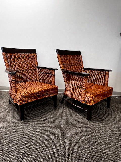 【kawano】Pier 1 Importsフォールディングチェア 木製 Vintage Pier 1 Imports Director's Chair Foldable Thailand Black