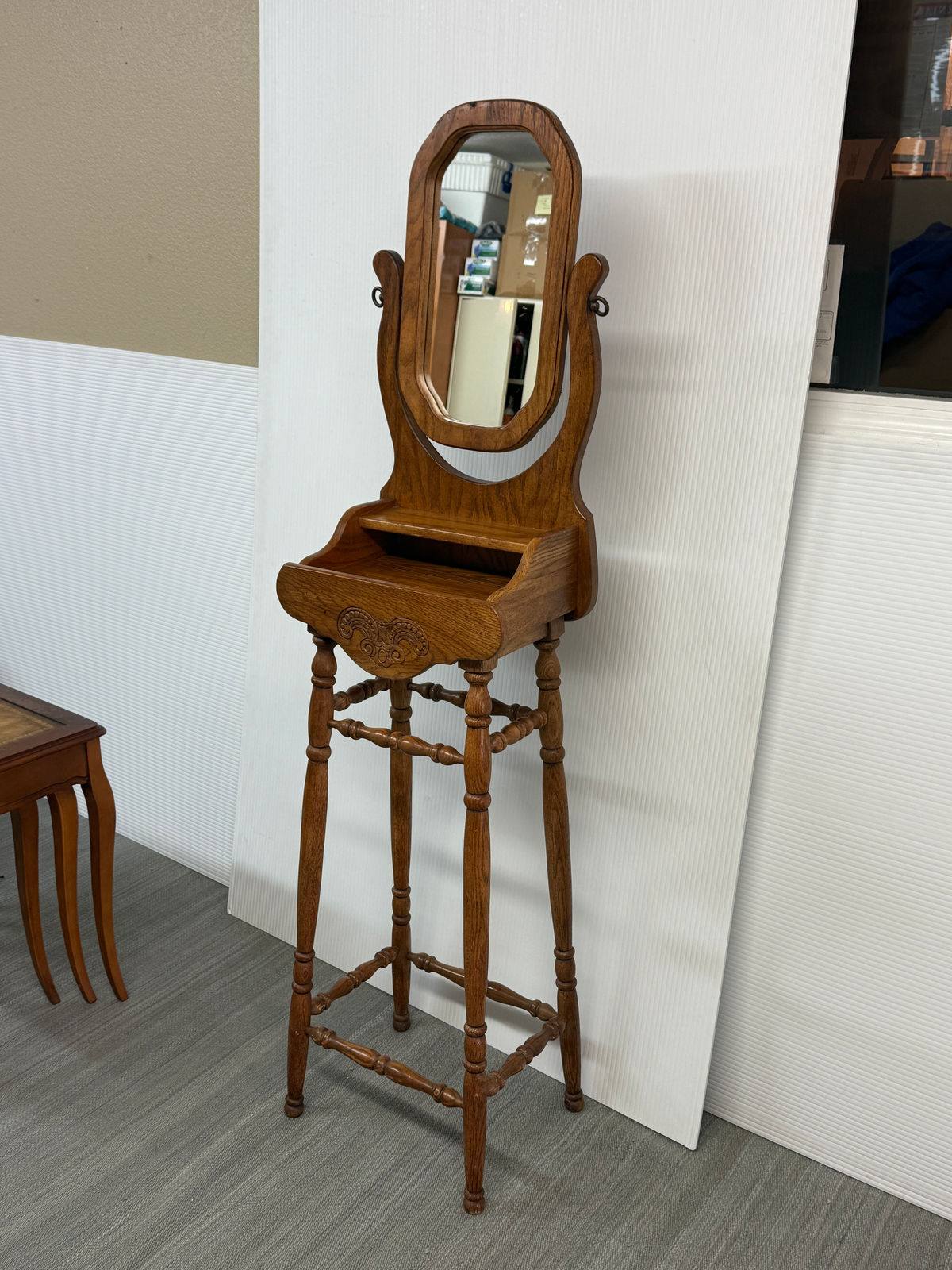 Pulaski Furniture Vintage Oak Shaving Stand | Pulaski - $249