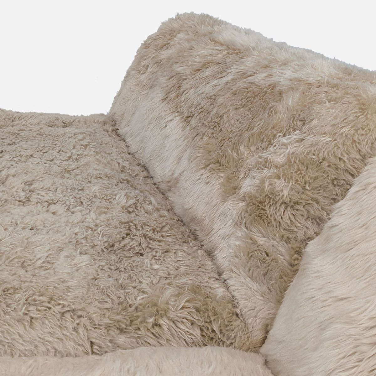 Restoration Hardware Yeti Sheepskin Sectional - Thumbnail 4