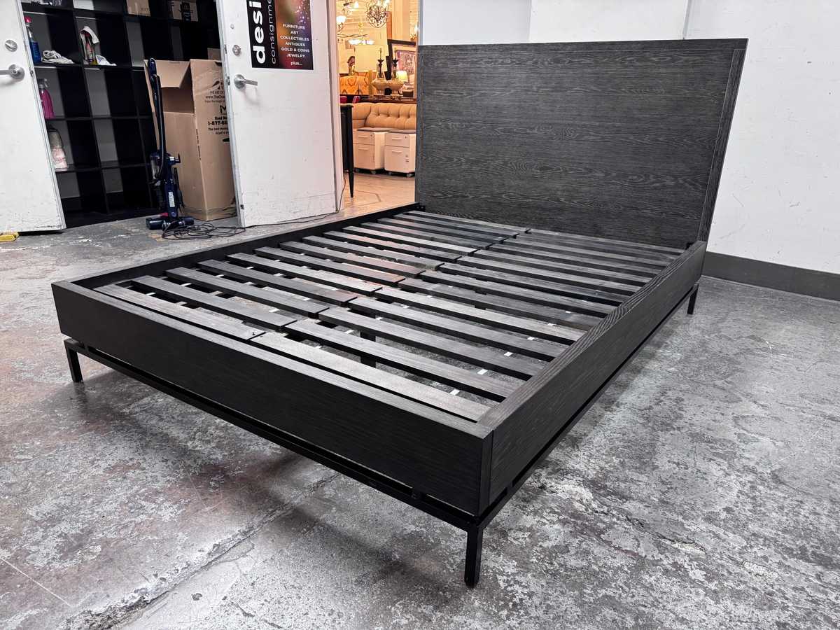 Queen Size Four Hands Greta Bed Frame Kashew