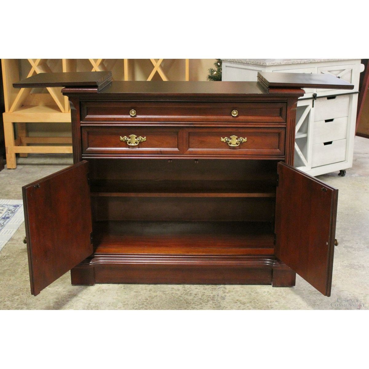 Bassett Cherry Server | Bassett Furniture - $354 | Kashew | Kashew