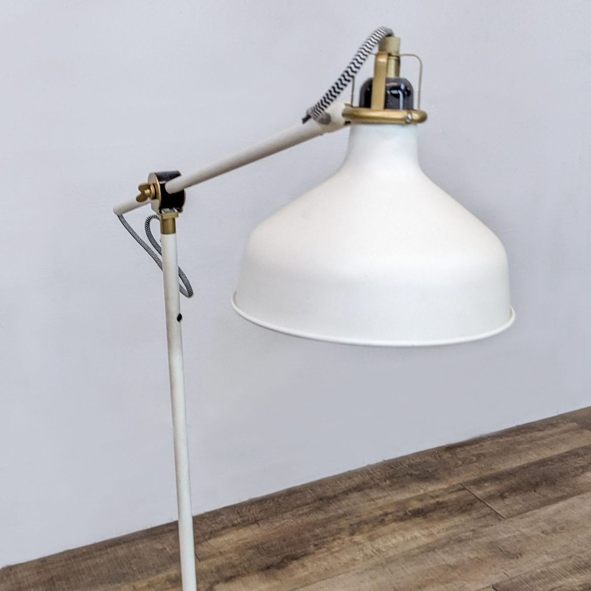 Ikea Ranarp Off-White Adjustable Floor Lamp | Kashew