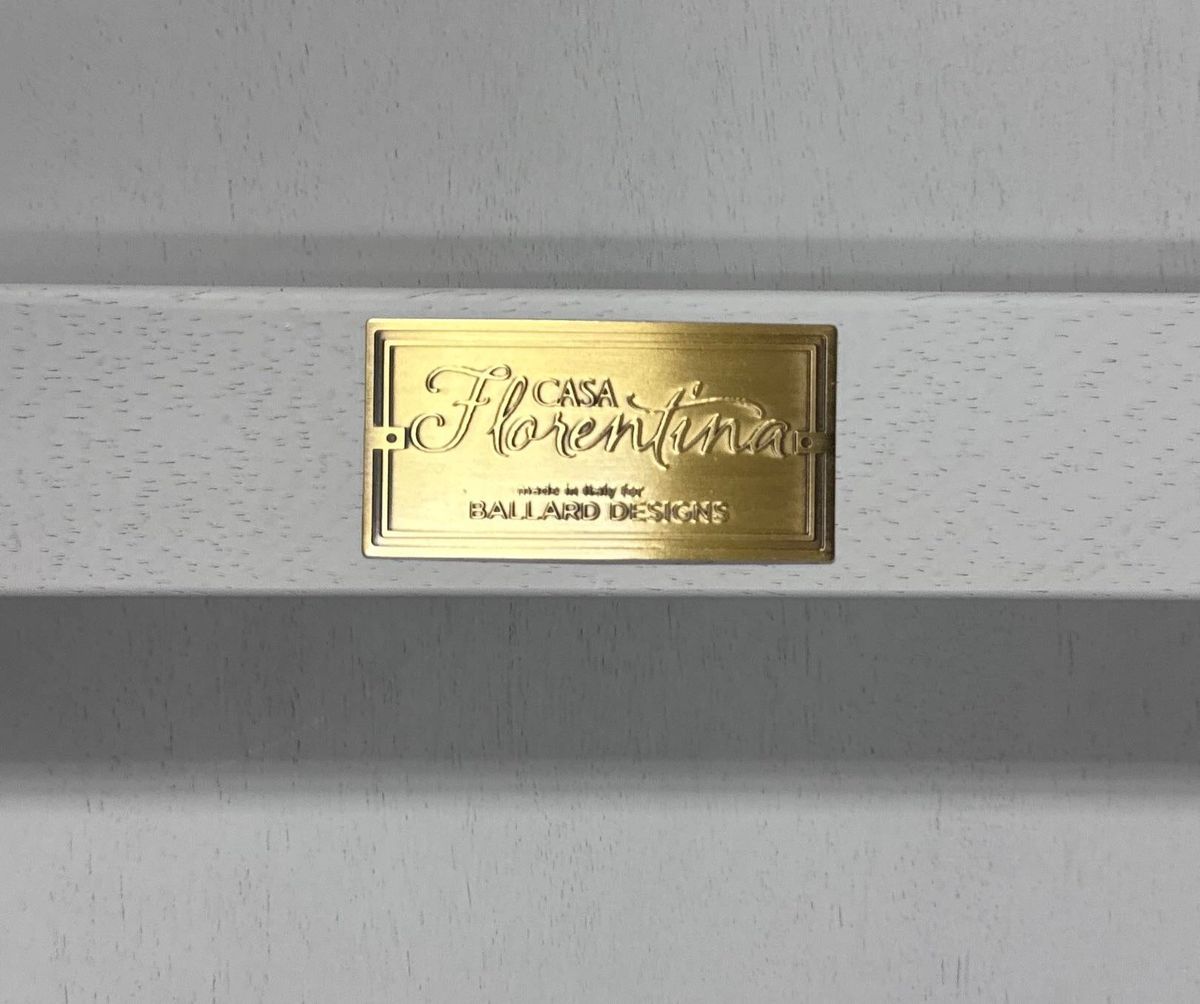 Ballard Design Casa Florentina Tarvine Double Pedestal Extension