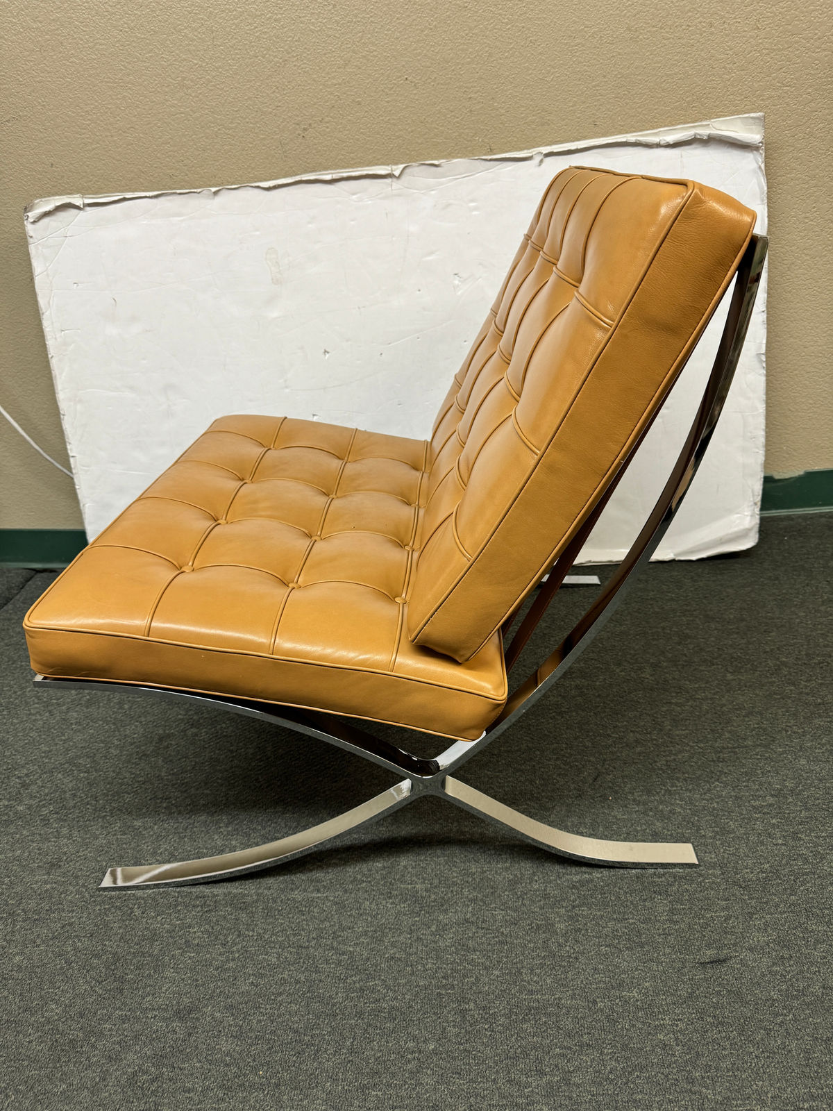Casprini for Room & Board Barcelona Tufted Leather Chair | Room