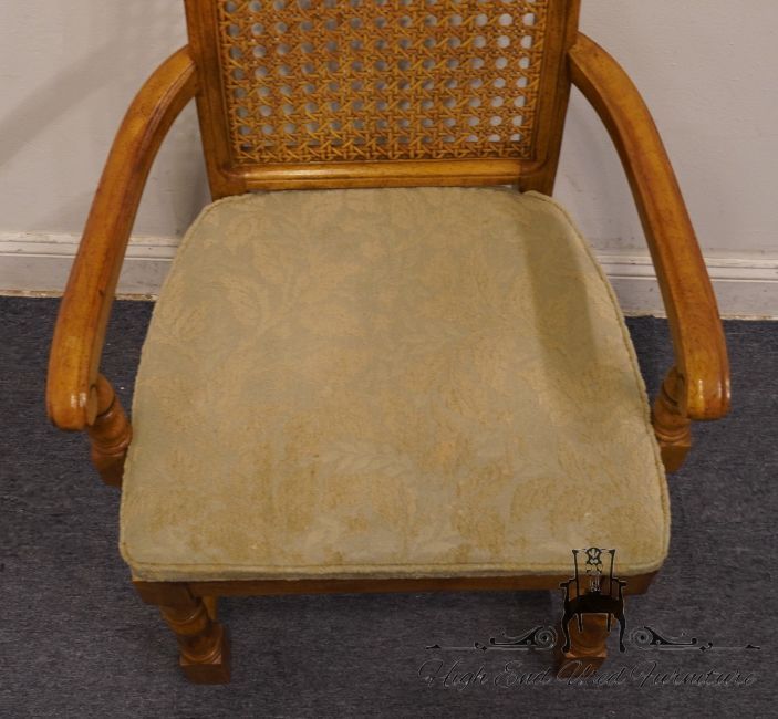 DREXEL HERITAGE Chartwell Collection Cane Back Dining Arm Chair