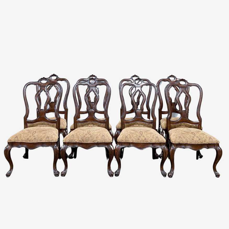 Bernhardt Wheat Back Dining Chairs, 77% Off