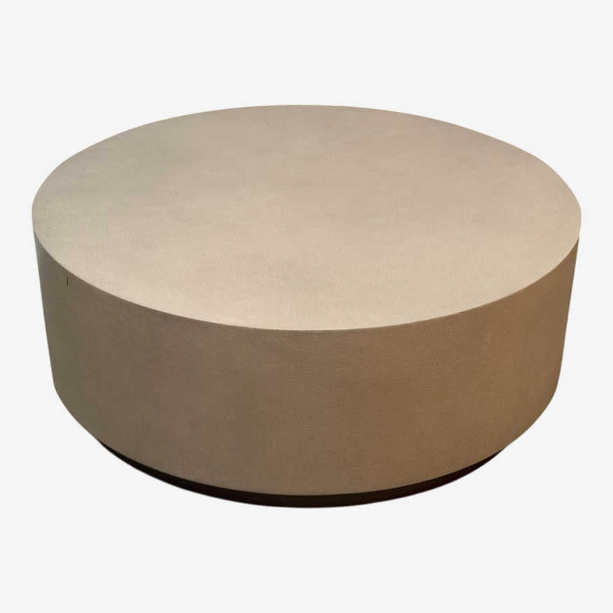 Arhaus Malone Round Plinth Coffee Table - image 0
