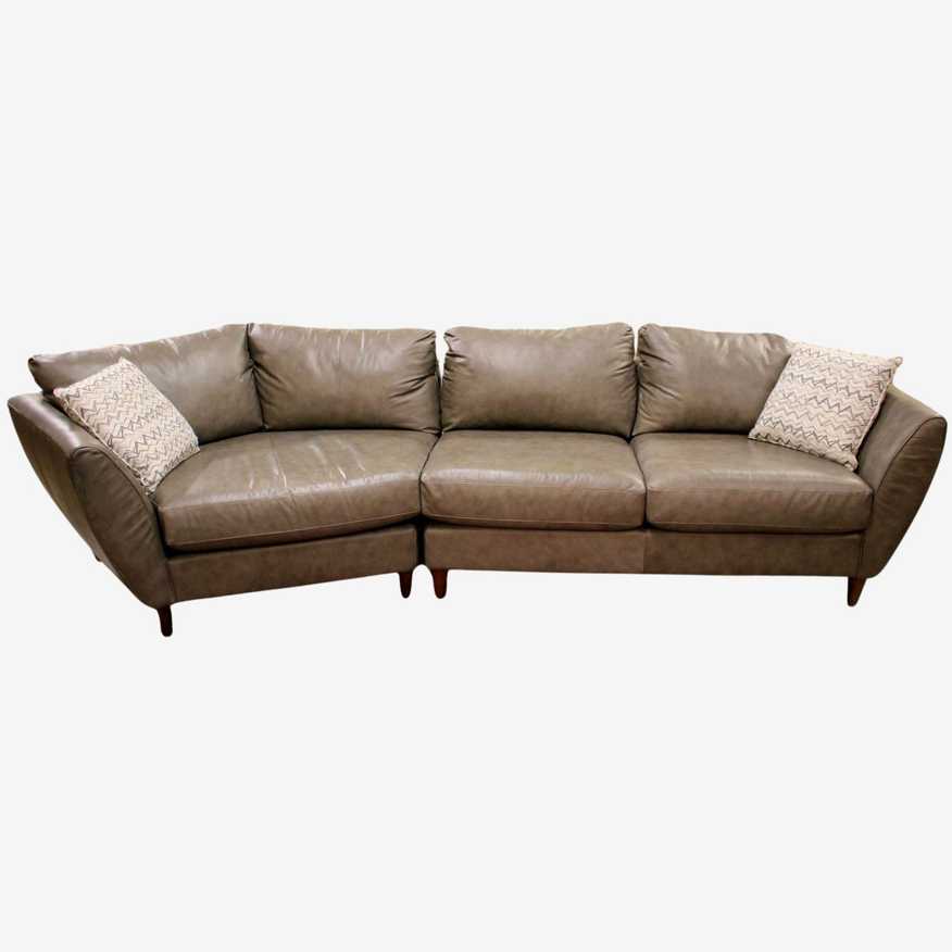 La-Z-Boy Modern Leather Sectional Sofa - image 0