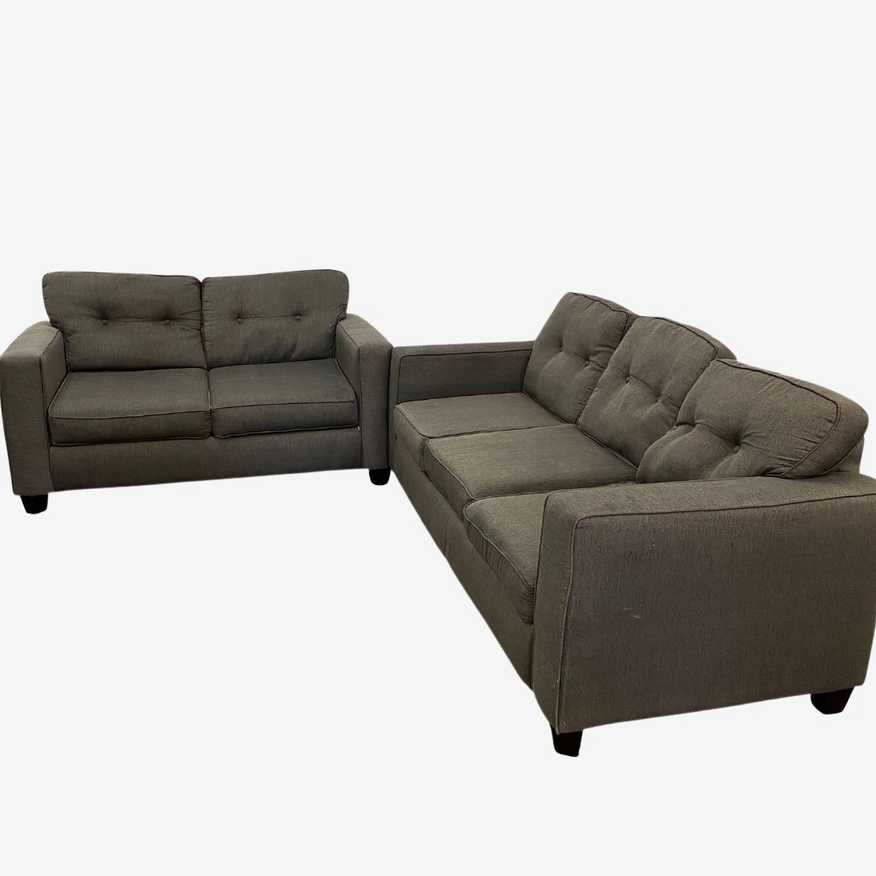 Ashley Furniture Gray Couch Set - image 0