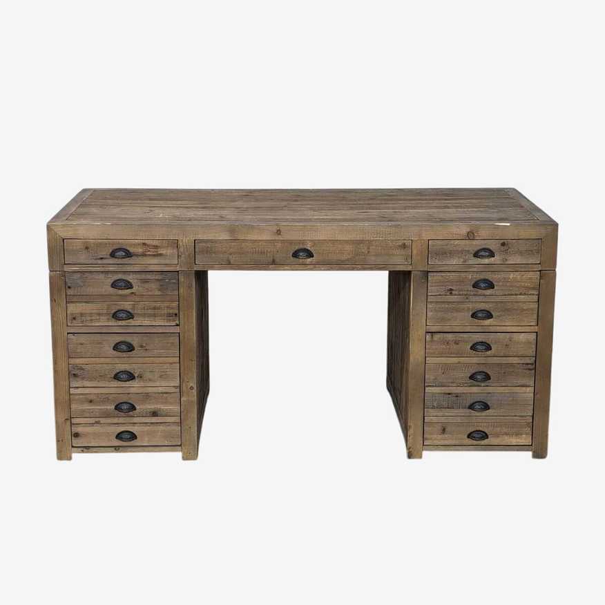 Restoration Hardware Printmaker’s Partner Desk - image 0