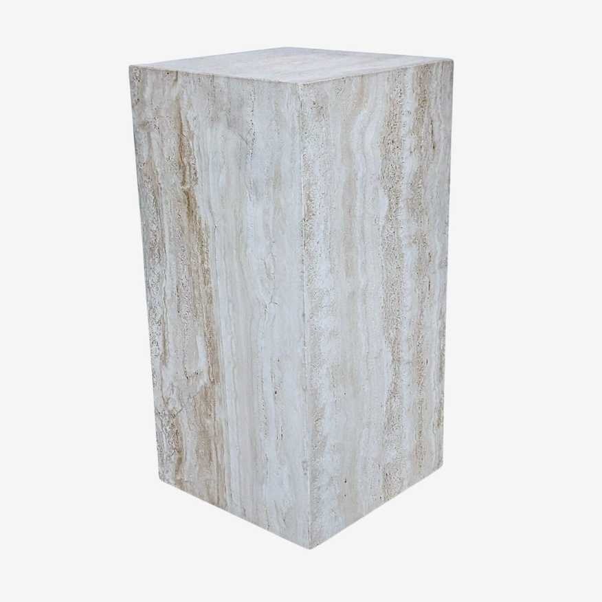 Travertine Pedestal - image 0