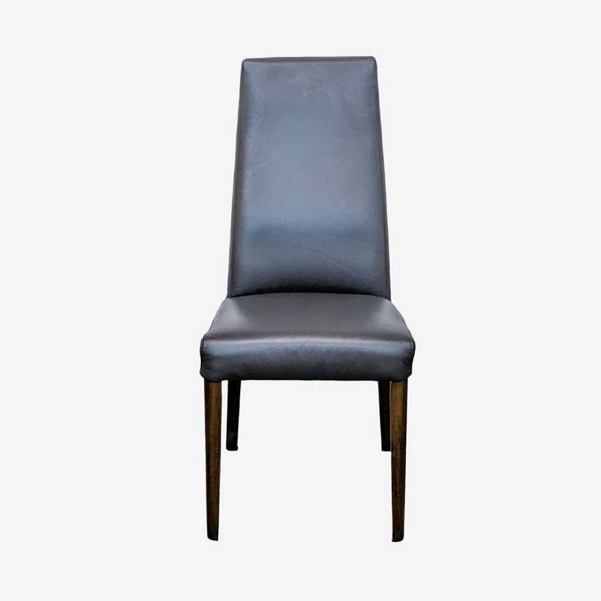 Scandinavian Design Leather Dining Chair - image 0