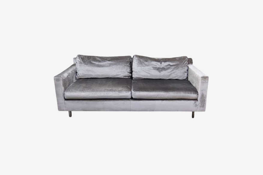 Mitchell + Williams Velvet Sofa - image 0
