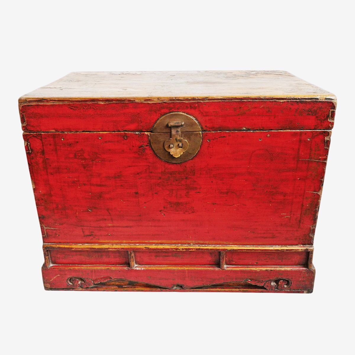 Vintage Ming Red Trunk - $1838 | Kashew | Kashew