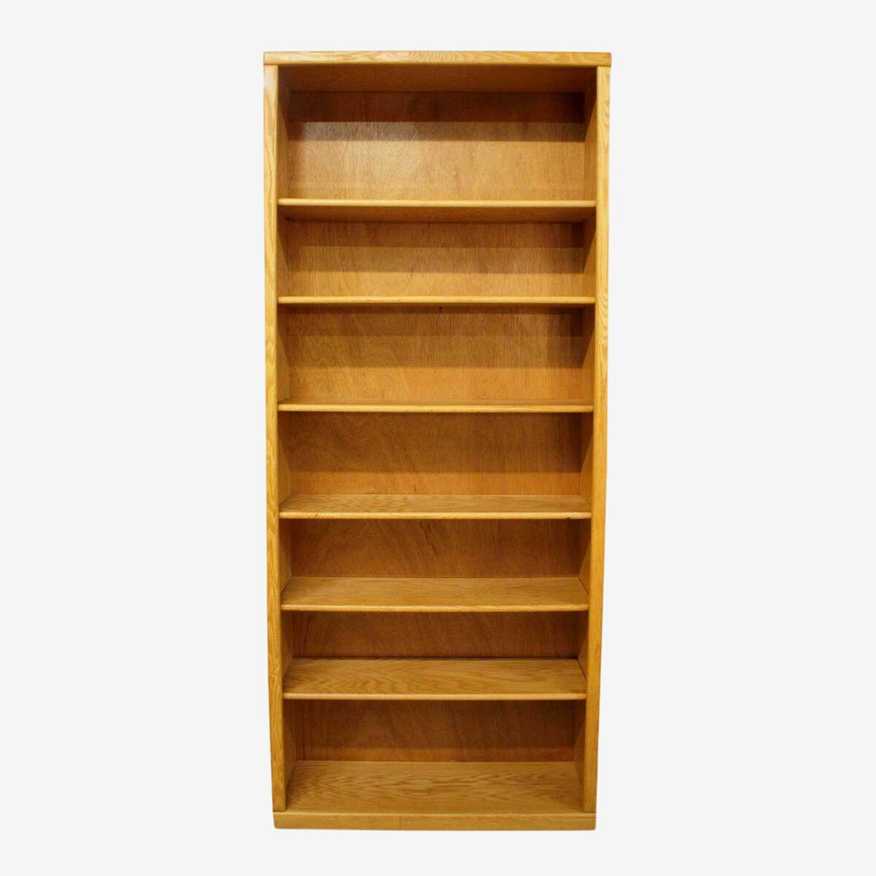 84'' Honey Oak Bookcase - image 0