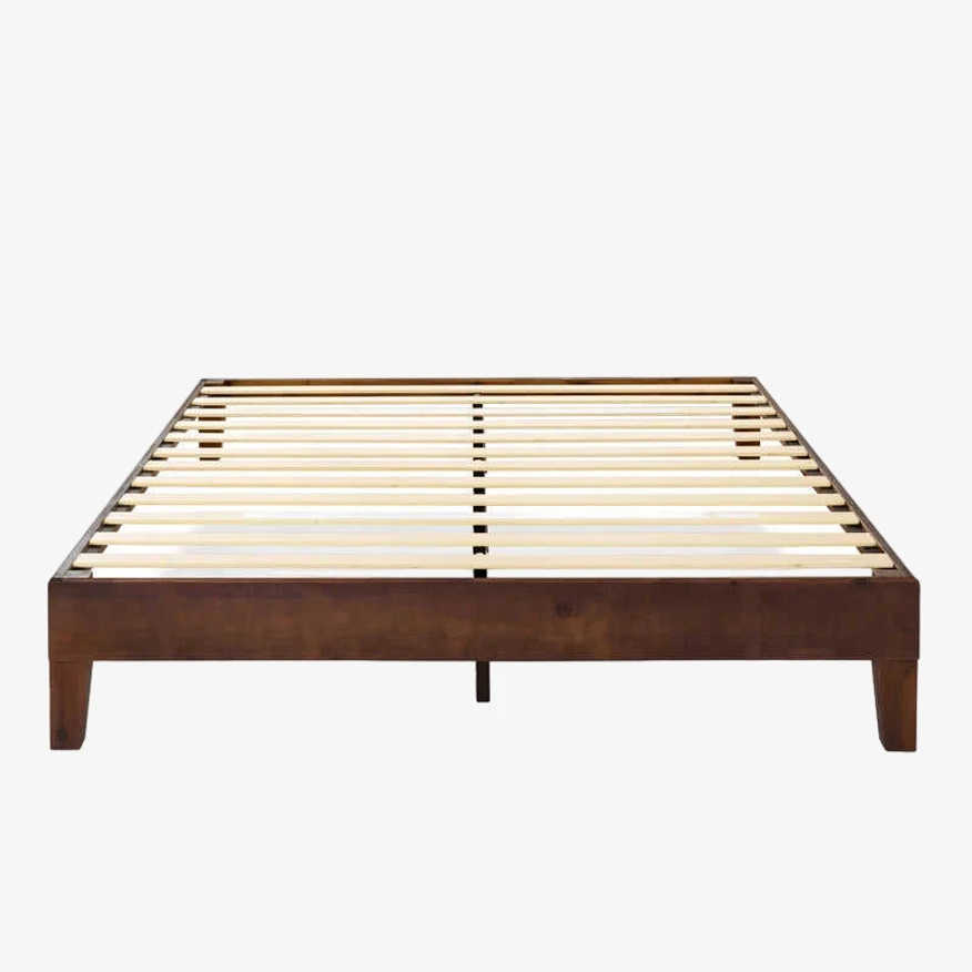 Amaryn Solid Wood King Platform Bed Antique Espresso AT257-2 - image 0