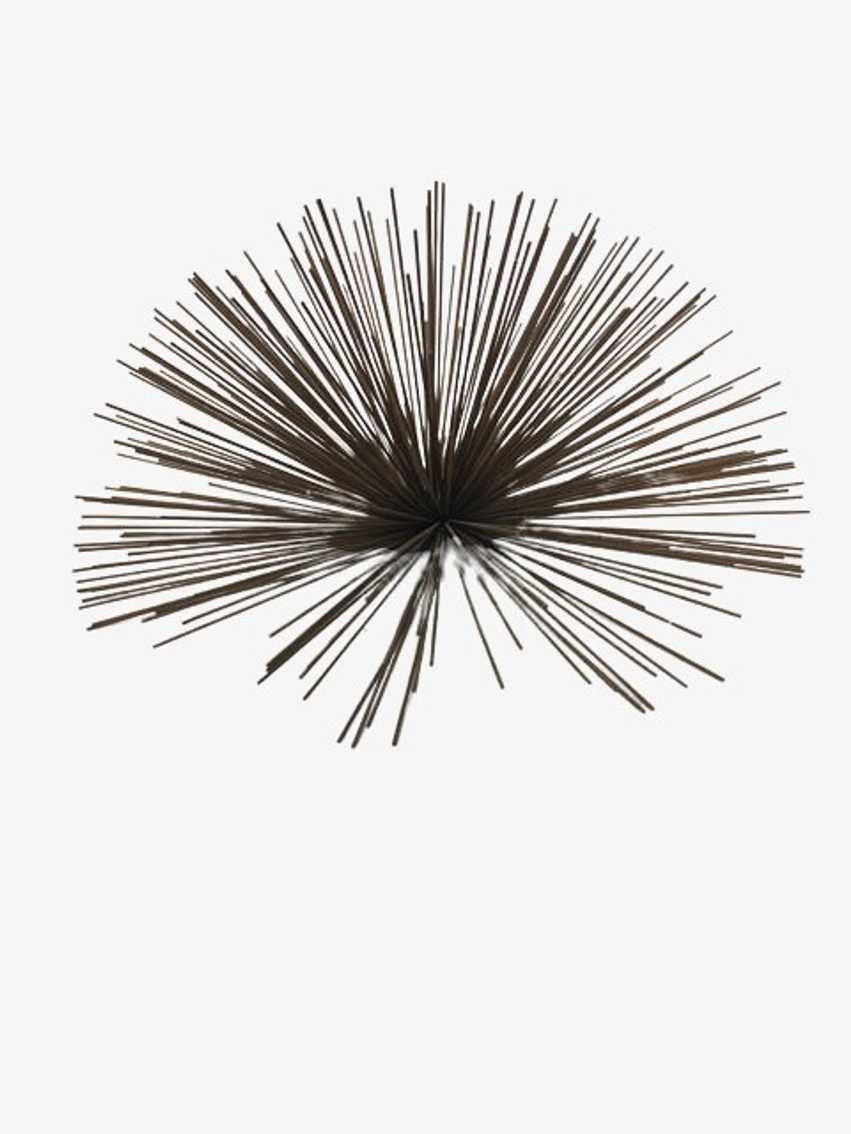 Gold Spike Decorative Half Sphere Wall Decor - image 0