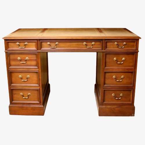 Sligh leather clearance top writing desk