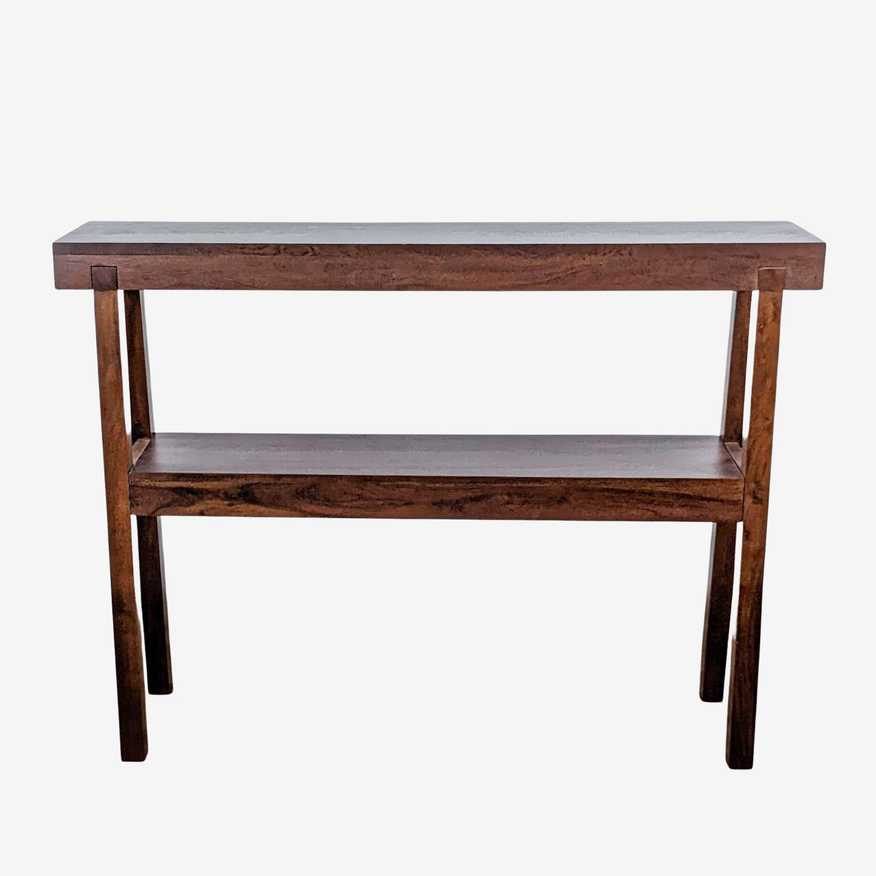 West Elm Rustic Acacia Console Table - image 0