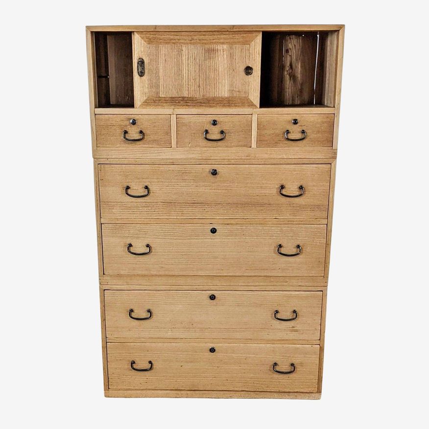 Antique Japanese Tansu Dresser - image 0