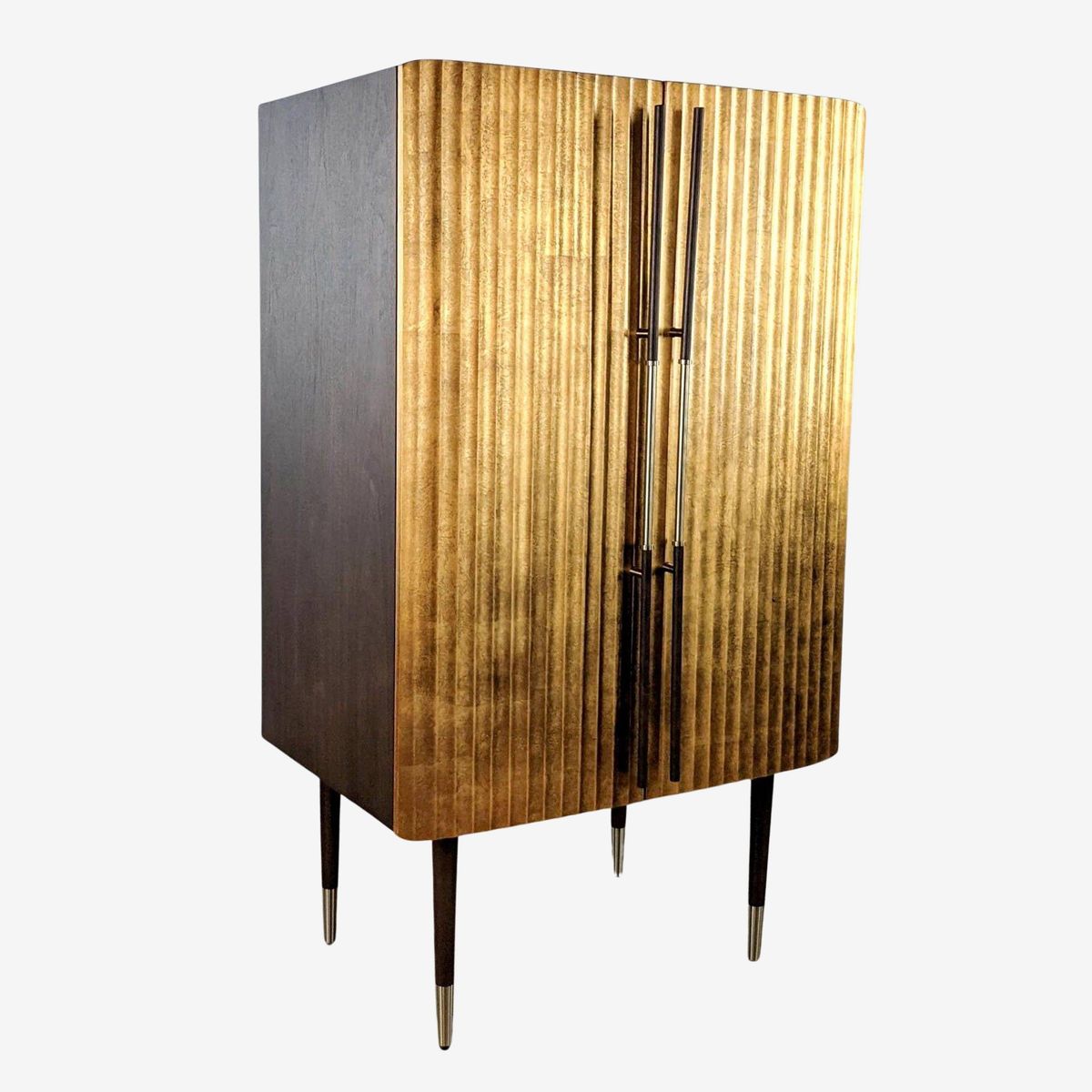 CB2 Crimped Gold Leaf Wardrobe | CB2 - $1304 | Kashew | Kashew