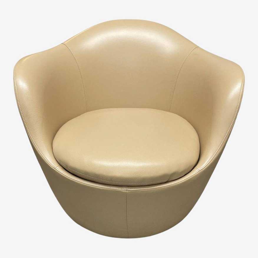 Design Within Reach Lina Swivel Chair in Kalahari Leather - image 0