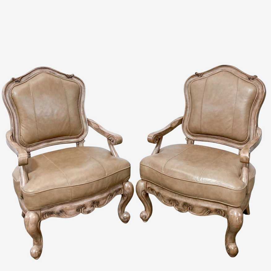 Pair of Ashley Furniture âSouth Shoreâ Arm Chairs - image 0