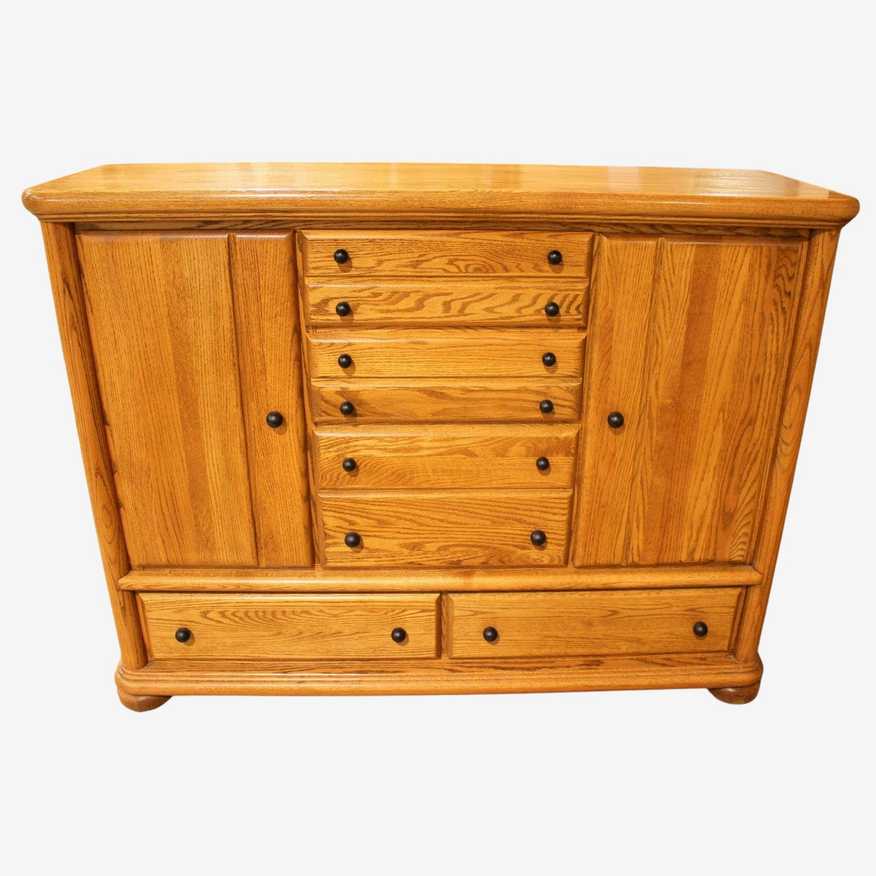 Arbek Dark Oak Mule Dresser - image 0