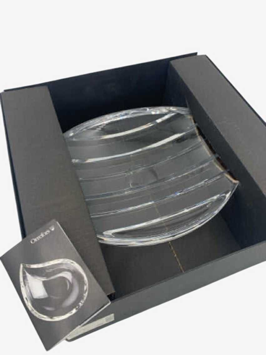 Martti Rytkonen For Orrefors Crystal Platter - image 0