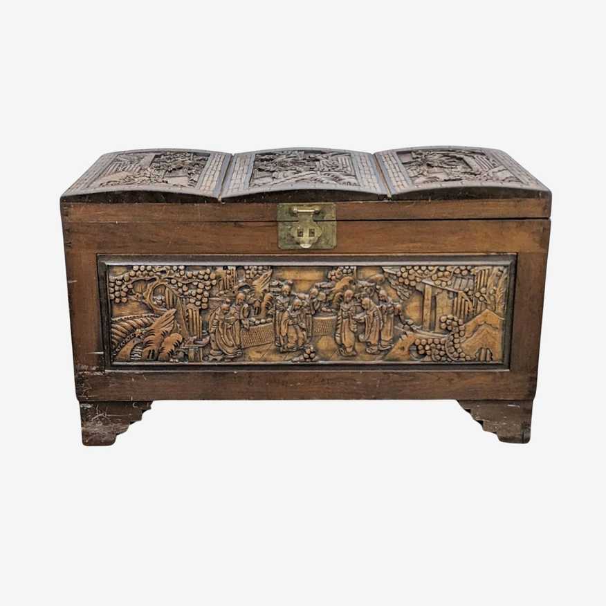 Vintage Chinese Trunk - image 0