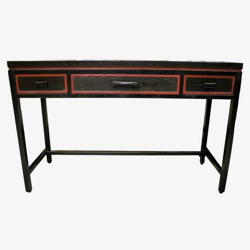 Bombay Co. Faux Leather Writing Desk - image 0