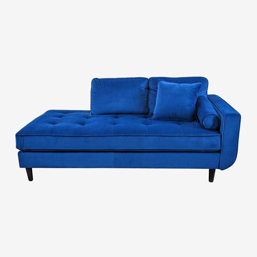 Mid-Century Style Chaise - image 0