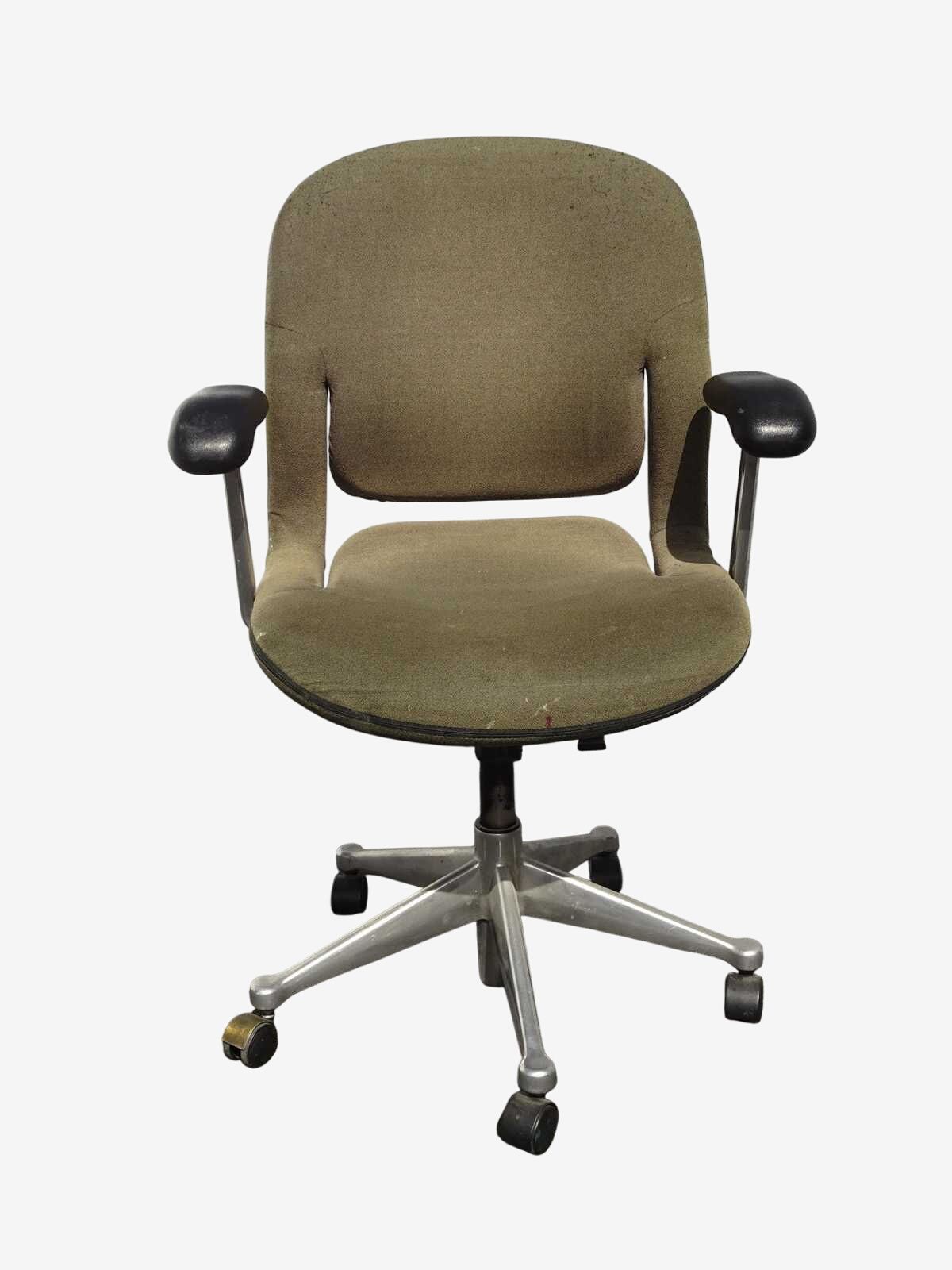 1of4 Vintage Herman Miller Task Desk Arm Chair Aluminum Base