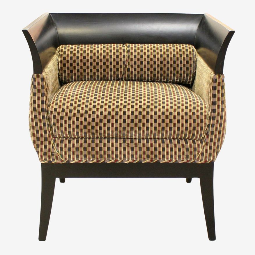HBF Black & Gold Accent Chair | Kashew