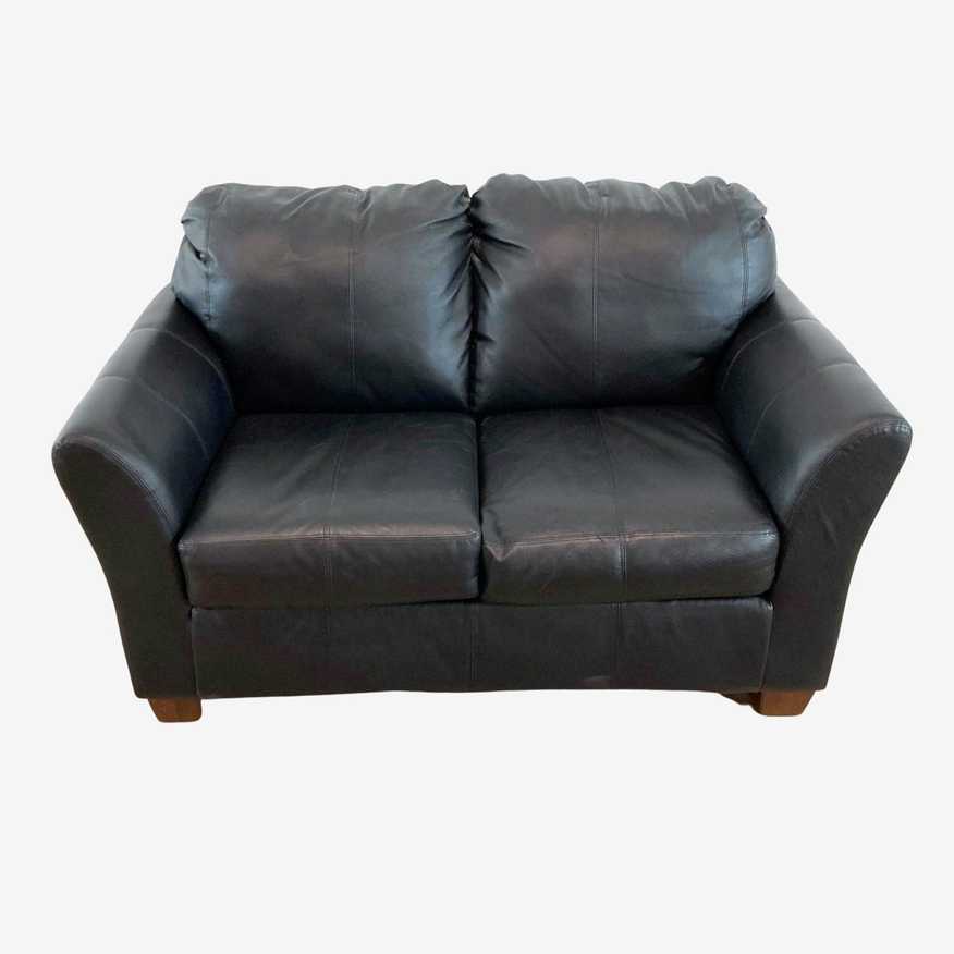 Contemporary Loveseat Kashew 