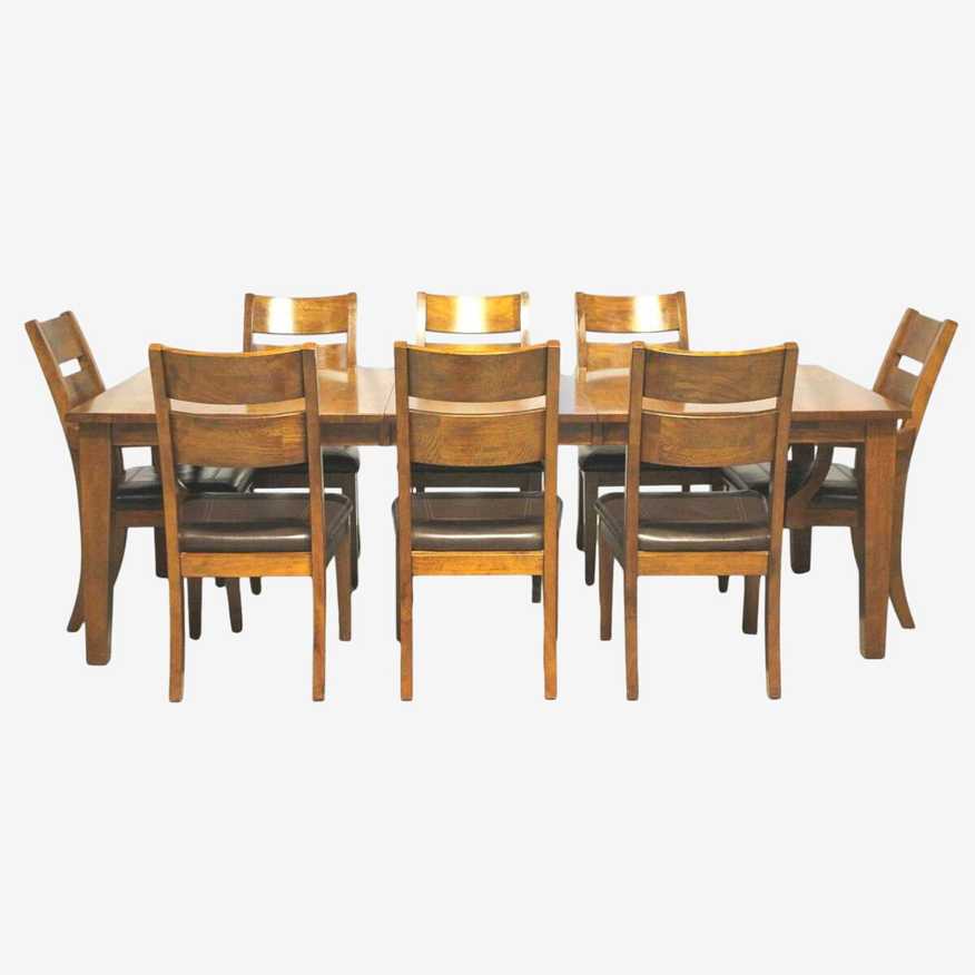 Klaussner Urban Craftsman Dining Table w/8 Chairs - image 0