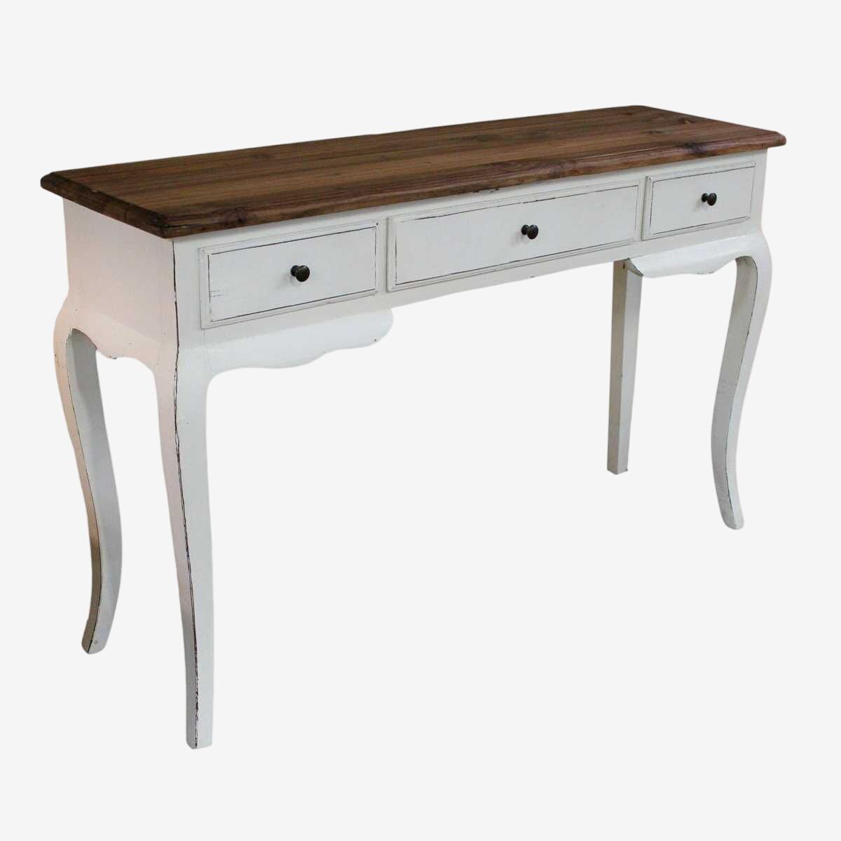 Rustic White Console Table - $213 | Kashew | Kashew