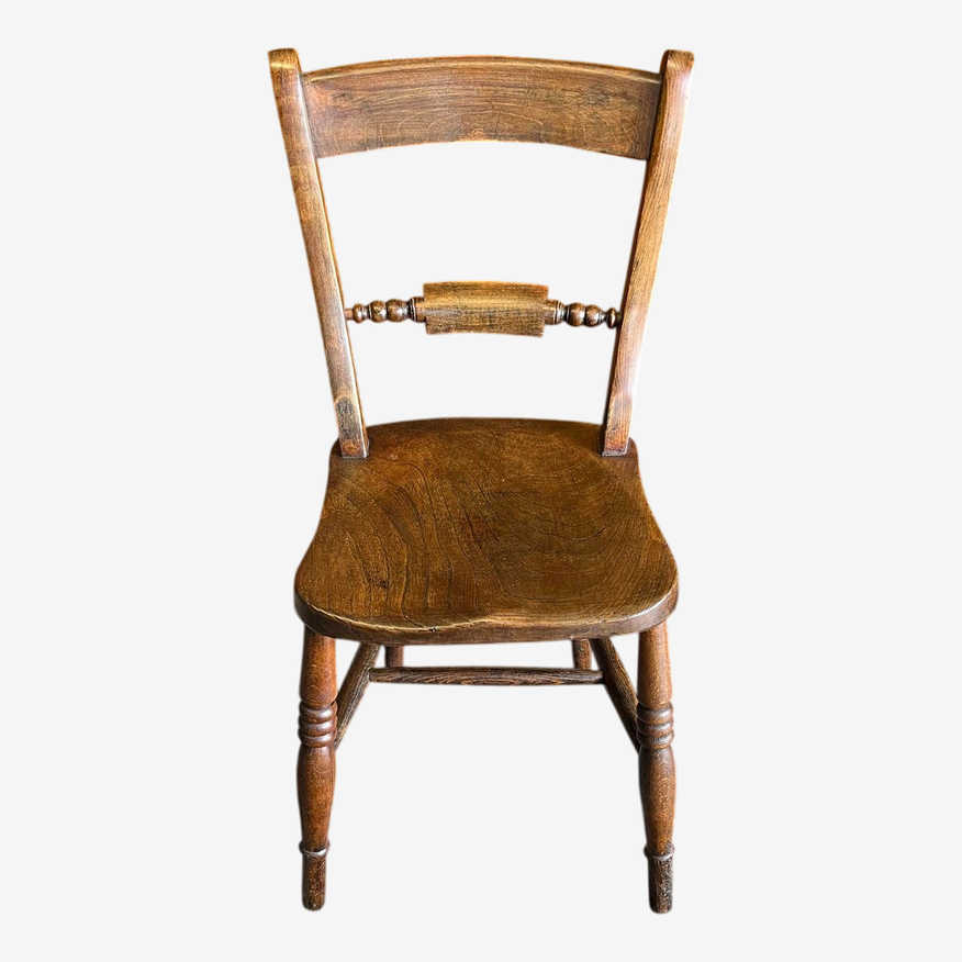 Mid 19th Century Antique Country Chair - image 0