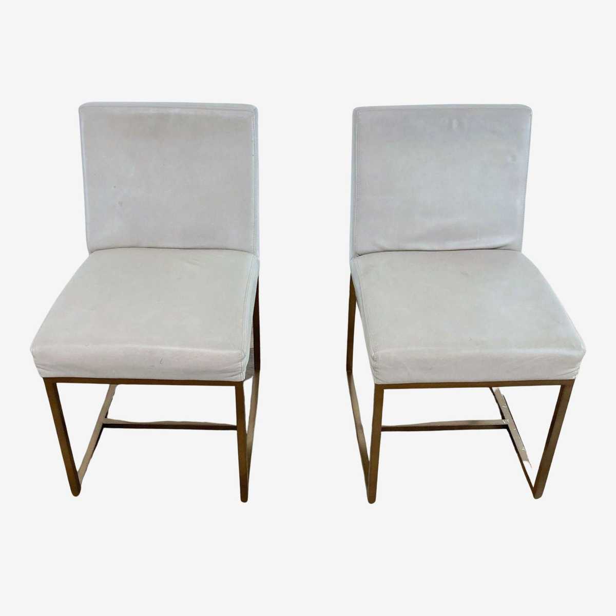 Restoration Hardware Emery Chair Set of 2 Kashew