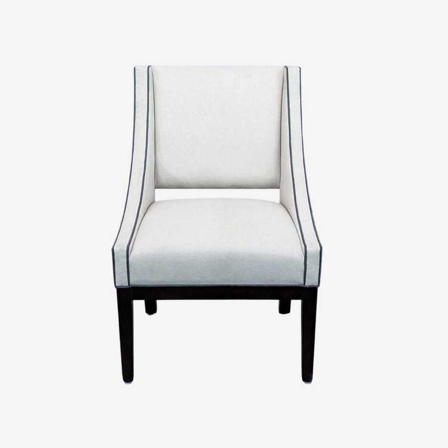 Contemporary Slope Arm Dining Chair - image 0