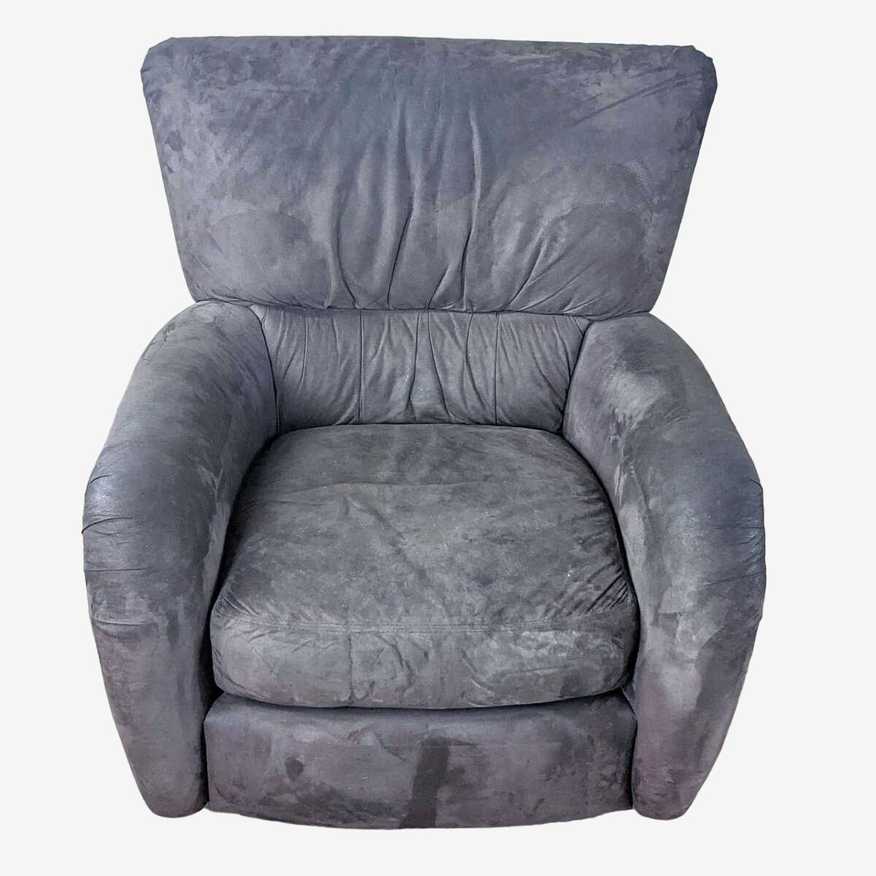 Suede Swivel Chair - image 0