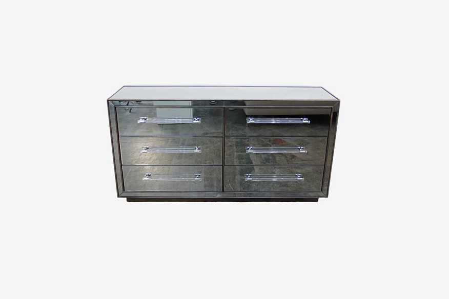 6-Drawer Mirrored Dresser - image 0